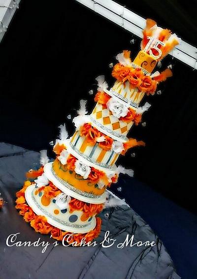 Orange Bliss Bling - Cake by Candy