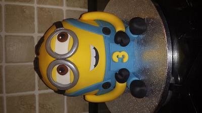 Dave the minion - Cake by Heathers Taylor Made Cakes