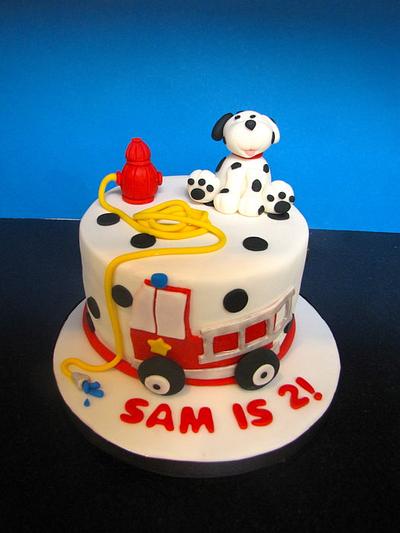 Fireman Cake - Cake by Laura's Sweet Designs