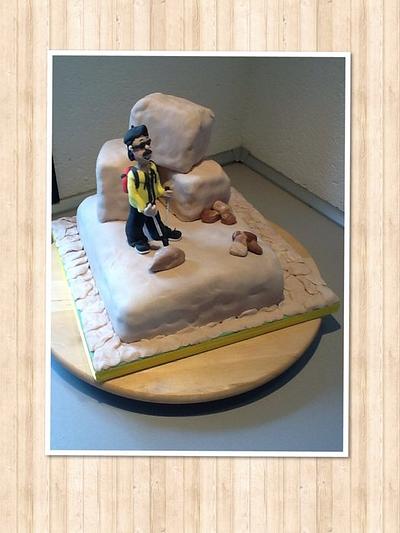 Nordic walking - Cake by Cinta Barrera