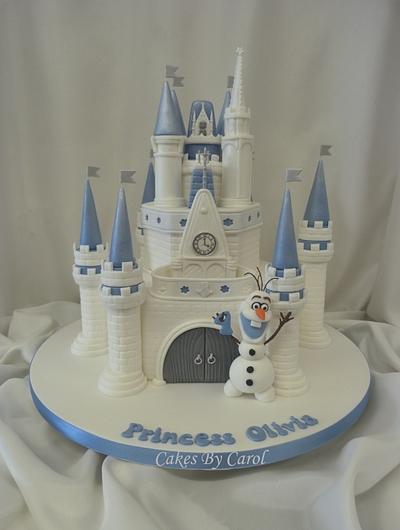 Disney Frozen Princess Castle - Cake by Carol