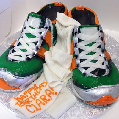 Sneakers - Cake by Sarah Ono Jones