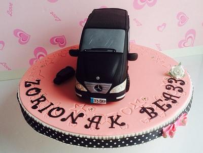 Mercedes Benz Car Cake!! - Cake by Nurisscupcakes