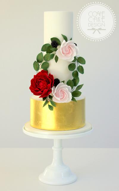 Botanical Glamour - Cake by Cove Cake Design