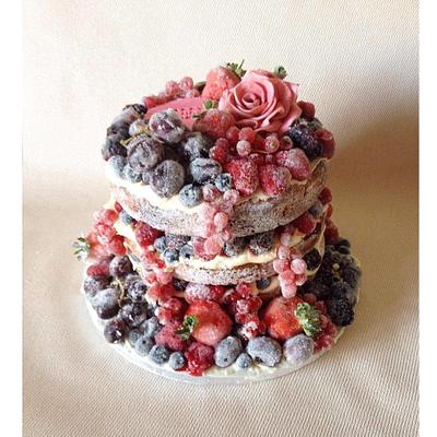 Fruity Naked Cake! - Cake by Beth Evans