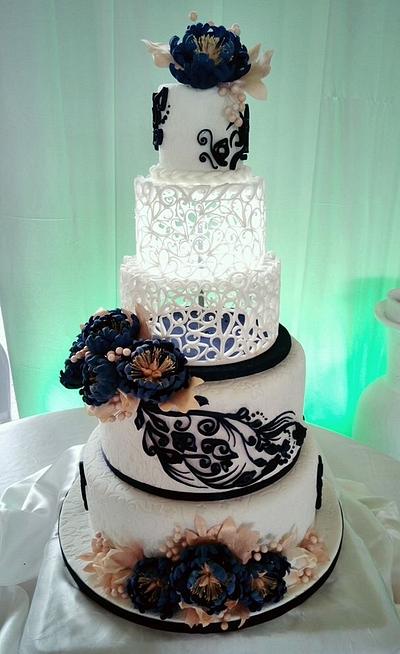 Illuminated Quilled Cake - Cake by Pia Angela Dalisay Tecson