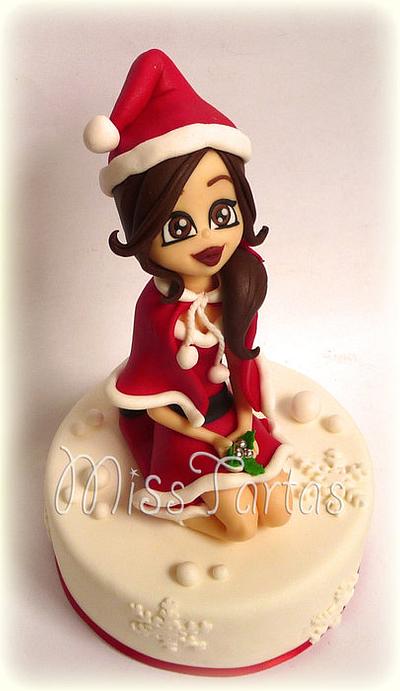 My Christmas Lady - Cake by elena