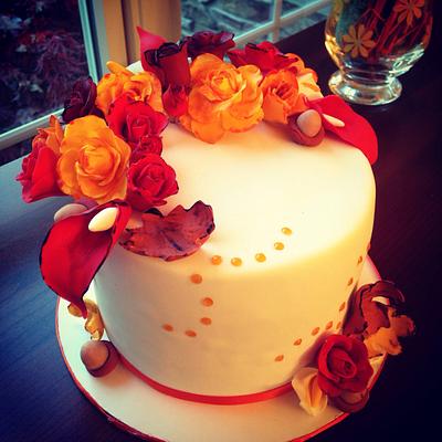Anniversary cake - Cake by Nicky4rn