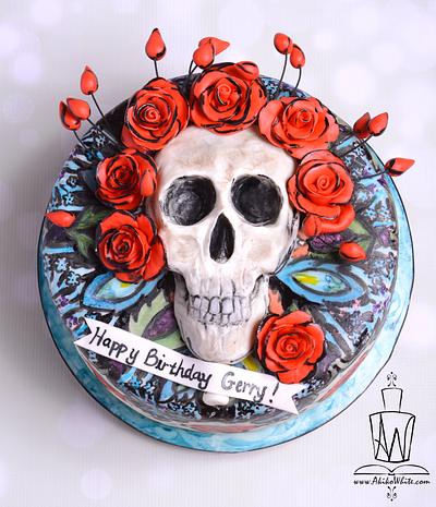 Grateful Dead Cake - Cake by Akiko White 