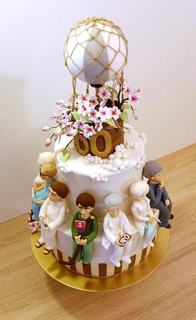Group birthday cake - Cake by SWEET architect