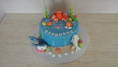 Finding Dory - Cake by VeronikaM