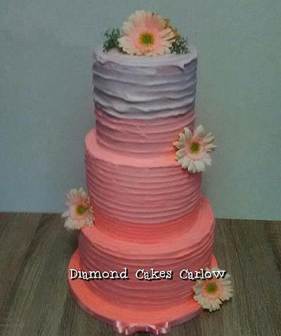Ombre Wedding Cake - Cake by DiamondCakesCarlow