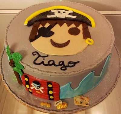 Playmobil pirate - Cake by Angelica