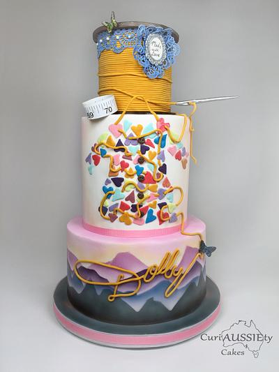 Happy Birthday Dolly Parton - Cake by CuriAUSSIEty  Cakes