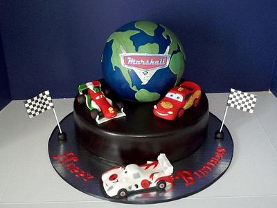 Cars Cake - Cake by Kimberly Cerimele