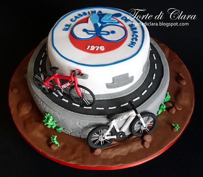 Bicycle cake - Cake by Clara