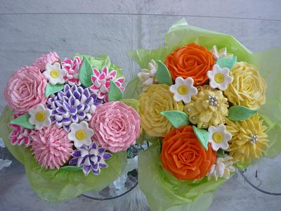 cupcake bouquet  - Cake by Cake Art