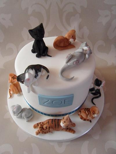 Cat Cake. - Cake by Dulcie Blue Bakery ~ Chris