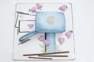 S. Valentine mail! - Cake by Diletta Contaldo