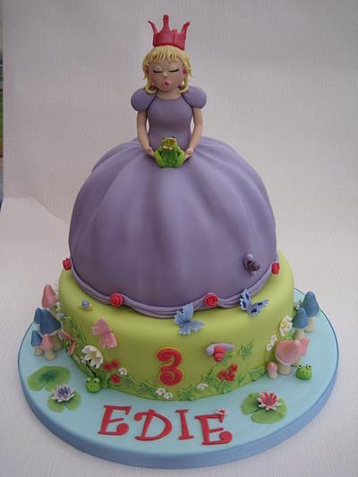 Princess & the Frog - Cake by Deborah Cubbon (the4manxies)