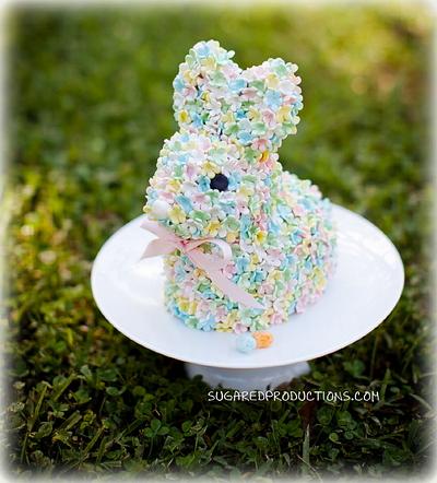 Spring Time Bunny Cake  - Cake by Sharon Zambito