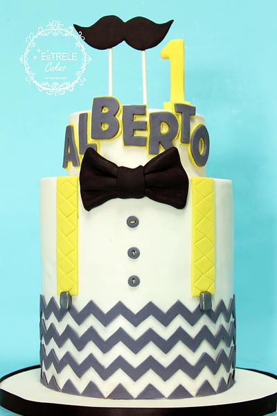 Little man at One :) - Cake by Estrele Cakes 