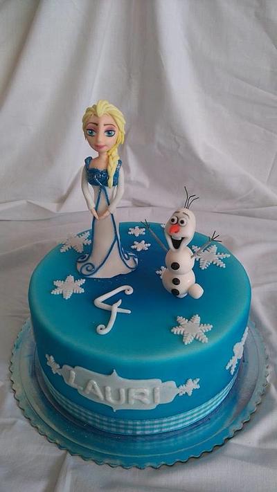 Frozen - Cake by Zuzana Kmecova
