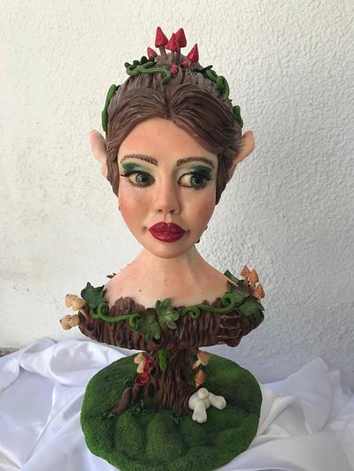 Hada del bosque  - Cake by 🍩Cristina Calcagno🍰