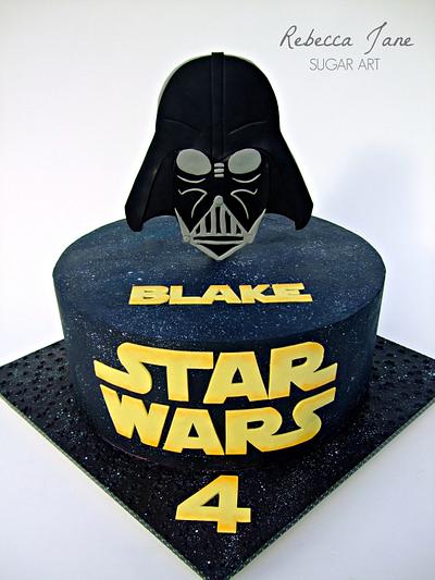 Star Wars Darth Vader Cake - Cake by Rebecca Jane Sugar Art