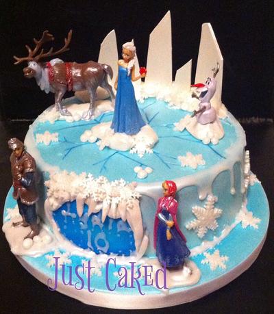 FROZEN style - Cake by Just Caked