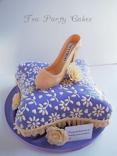 Jimmy Choo Bridal Shower - Cake by Tea Party Cakes