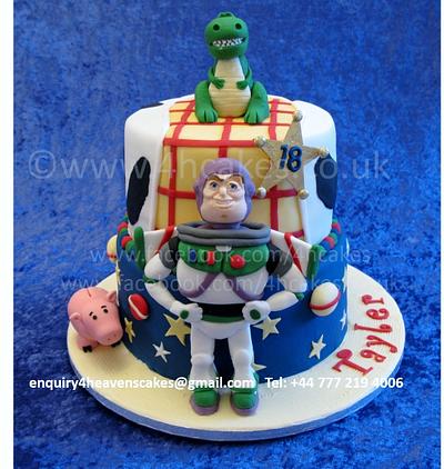 To Infinity and Beyond 18th Birthday Cake - Cake by 4hcakes