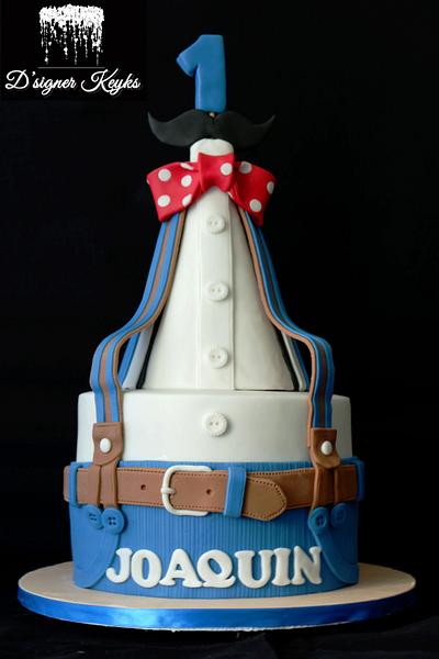  Mustache & Bow Tie  - Cake by Phey