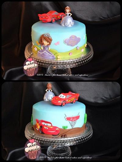 2 in 1 cake - Cake by Maria's