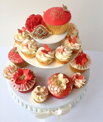 Glam cupcakes - Cake by prettypetal