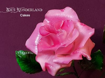 Sugar roses - Cake by Zoi Pappou