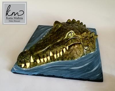 Crocodile Cake - Cake by Katia Malizia 