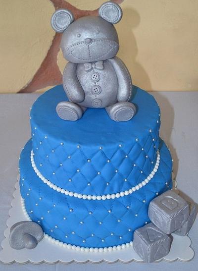 Silver bear - Cake by gelai