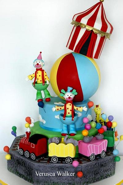 Circus Cake - Cake by Verusca Walker