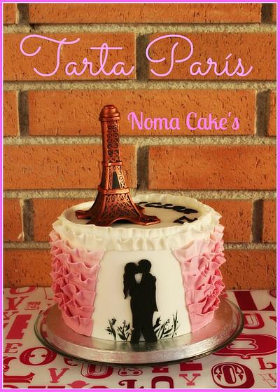 TARTA PARÍA- PARÍS CAKE - Cake by Sílvia Romero (Noma Cakes)