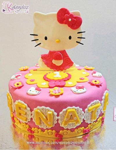 Hello Kitty Cake - Cake by Kaleydoz Repostería