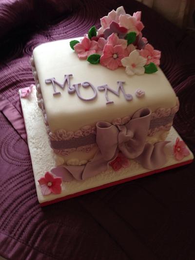 Mothered day  - Cake by Littlekscakes