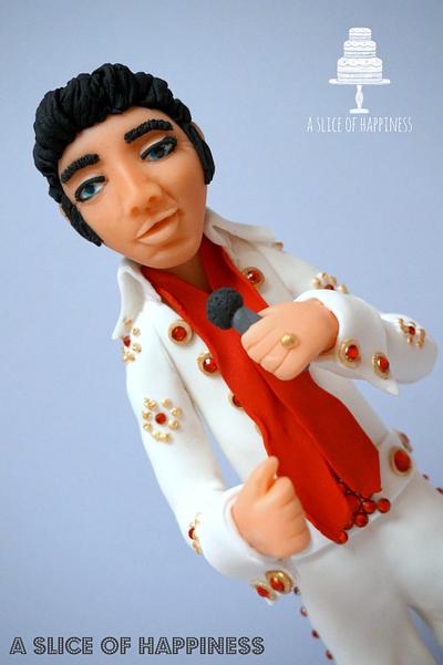 ELVIS is in the Building! - Cake by Angela - A Slice of Happiness
