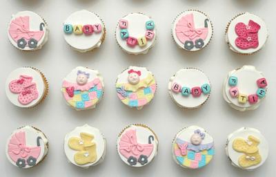 baby shower cupcakes - Cake by Deema