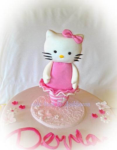 hello kitty ballerina - Cake by Aoibheann Sims