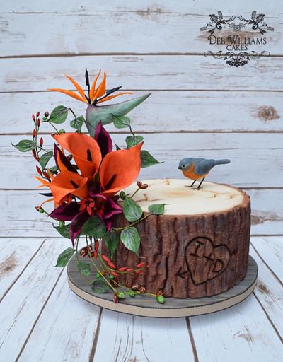 Log slice cake - Cake by Deb Williams Cakes