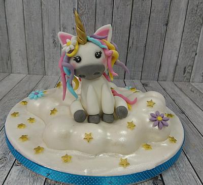 Unicorn cake topper - Cake by Stertaarten (Star Cakes)