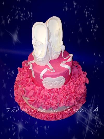 Ballerina cake - Cake by Gina Assini