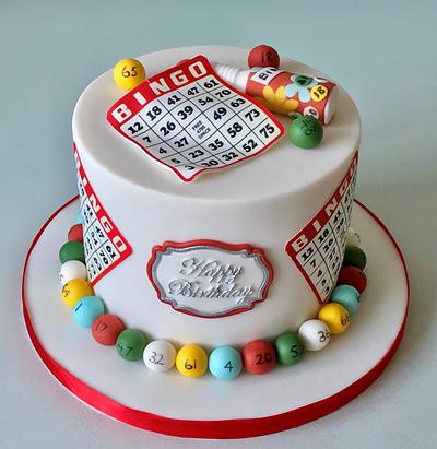 Bingo - Cake by Lorraine Yarnold