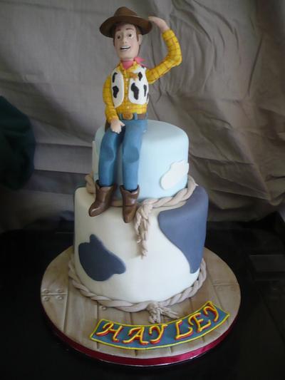 Woody & Toy story theme - Cake by TipsyTruffles